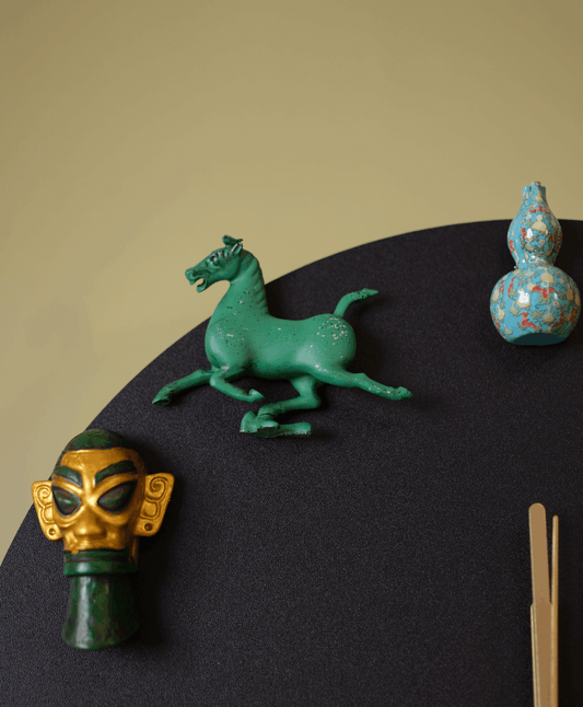 Magnetic Museum Art Clock – DIY Timepiece with Iconic Chinese Masterpiece Magnets