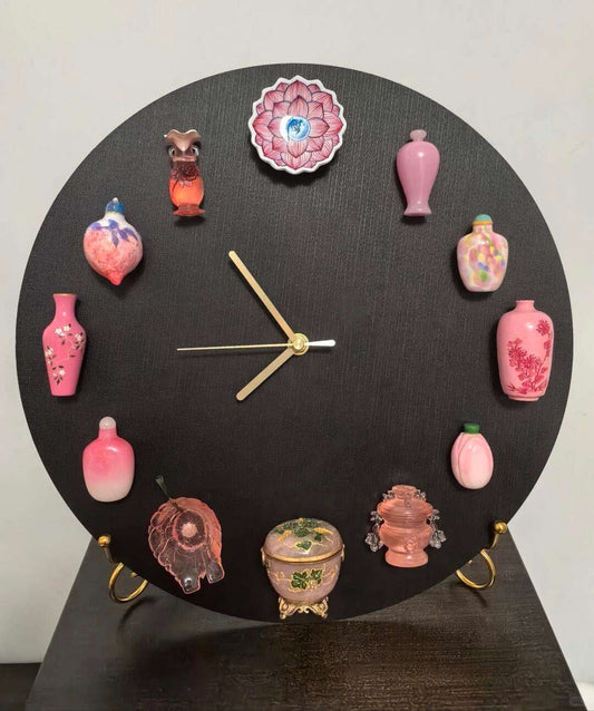 Blossom Grace · Magnetic Porcelain Art Clock (Limited Collector’s Edition)