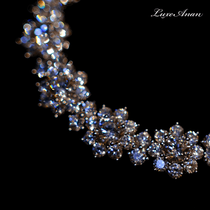 LuxeAnan Radiant Blossom Diamond Bracelet