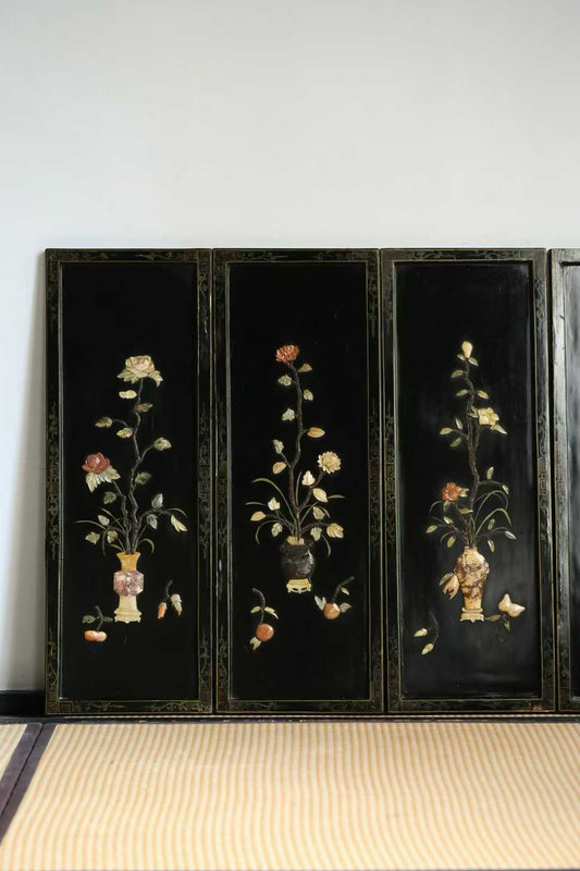 Hundred Treasures Qinggong Hanging Screen｜Eastern Auspicious Charm