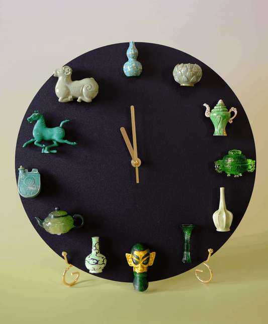 Magnetic Museum Art Clock – DIY Timepiece with Iconic Chinese Masterpiece Magnets