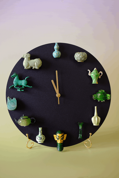 Magnetic Museum Art Clock – DIY Timepiece with Iconic Chinese Masterpiece Magnets