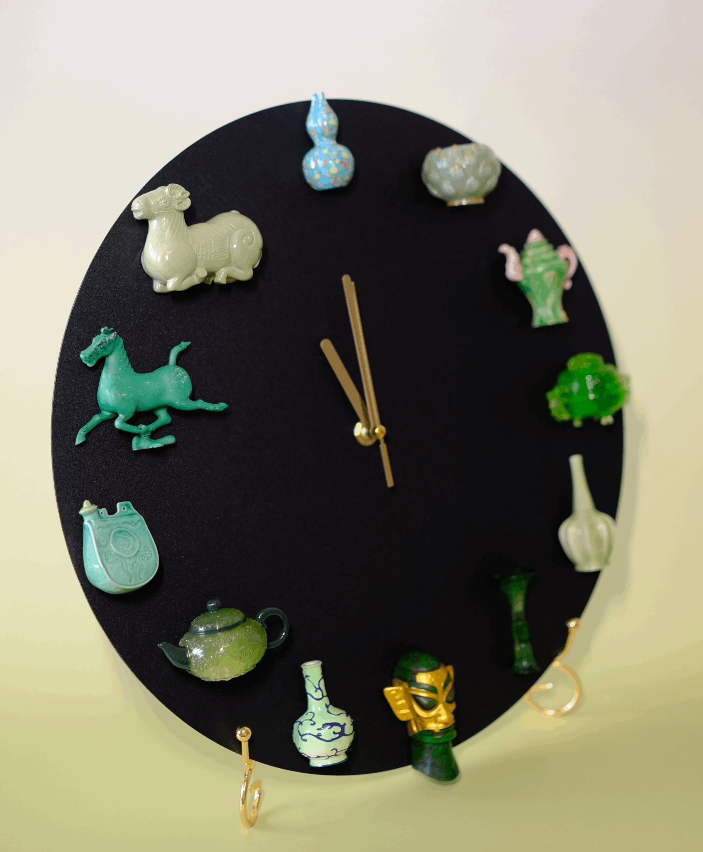 Magnetic Museum Art Clock – DIY Timepiece with Iconic Chinese Masterpiece Magnets