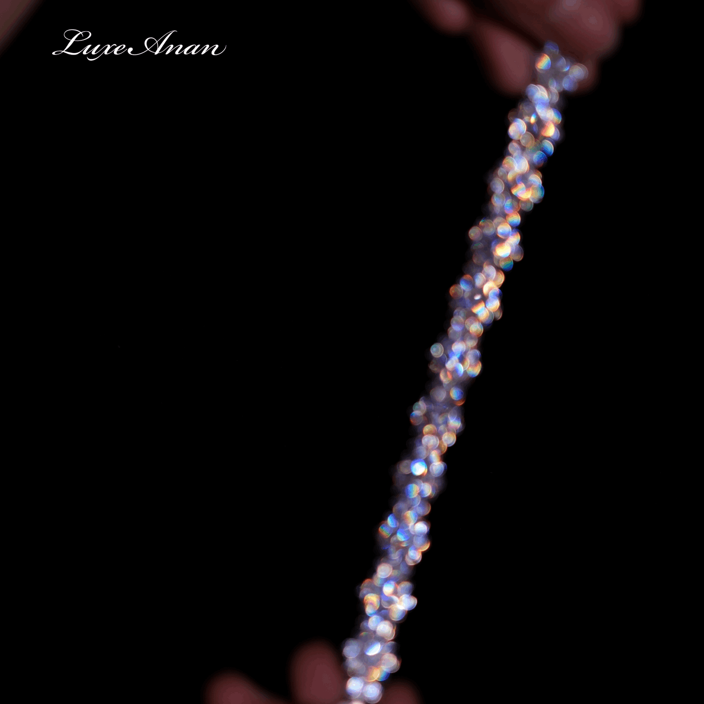 LuxeAnan Radiant Blossom Diamond Bracelet